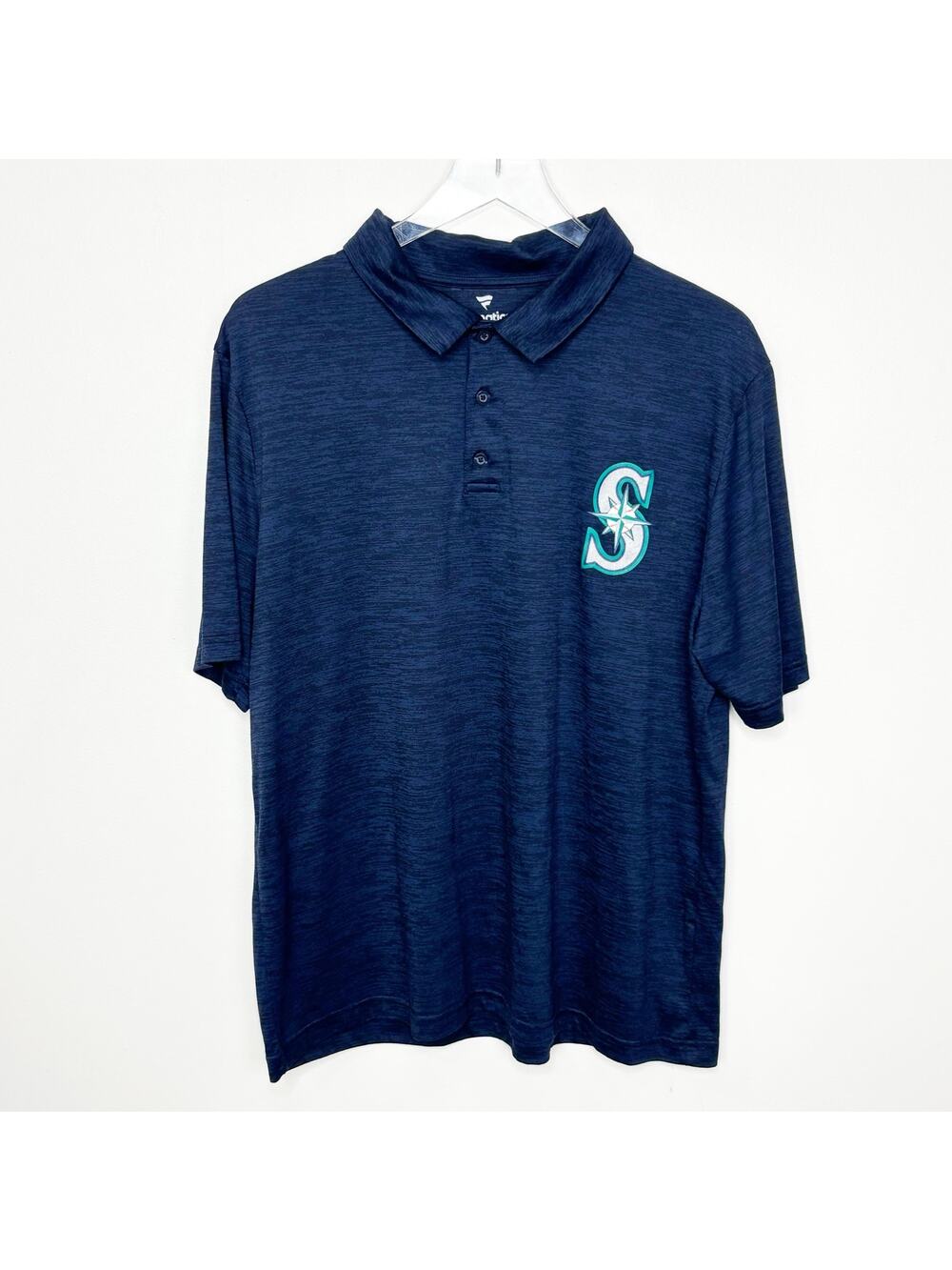 Fanatics Seattle Mariners Blue Polo Shirt XL